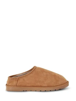 Sale Regatta Solace Slipper Faux Fur Slippers Brown