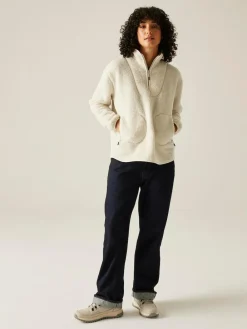 Regatta Frankie Borg Half Zip Fleece^Women Sportswear|Hoodies & Sweatshirts