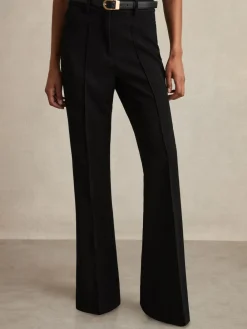 Best Reiss Gabi Flared Suit Trousers Black