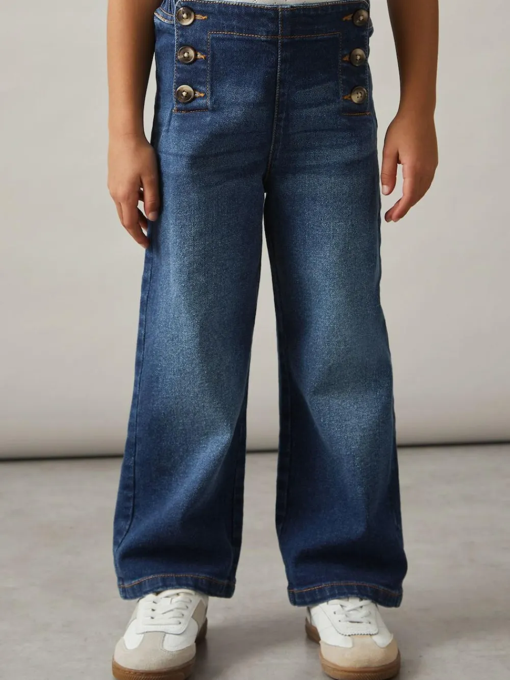 Outlet Reiss Blue Carmelle 3-9 yrs Straight-Leg Sailor Jeans