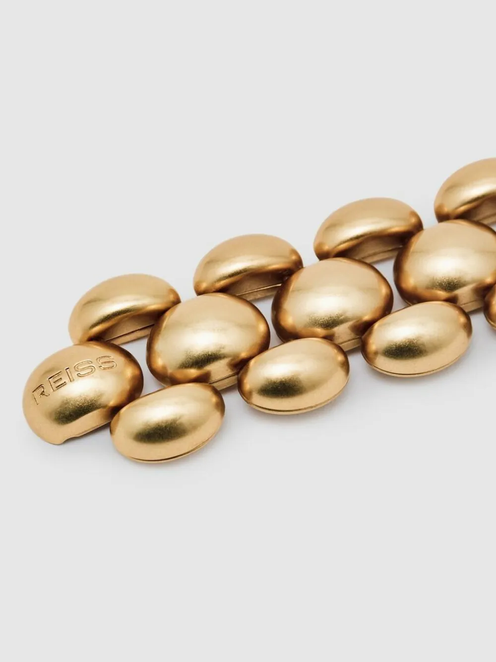 Reiss Gold Darcy Tone Dome Link Bracelet^Women Jewellery