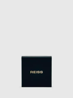 Discount Reiss Gold Thea Tone Twist Enamel Cuff Bracelet