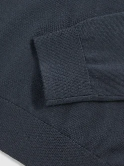 Discount Reiss Midnight Navy Holland 3-9 yrs Merino Wool Hoodie