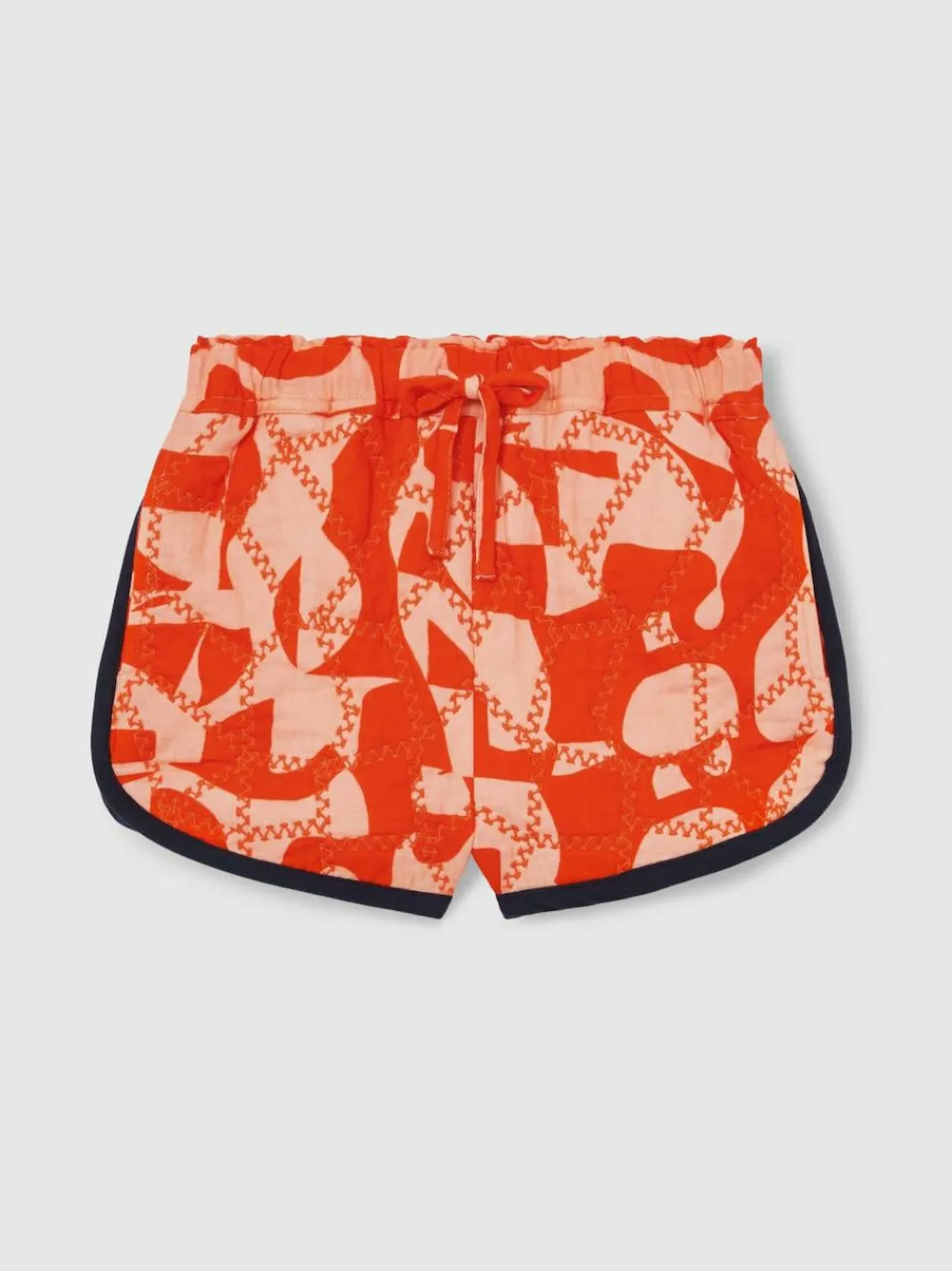 Reiss Multi Josanna 9-13 yrs Cotton Graphic-Print Quilted Shorts^ Shorts