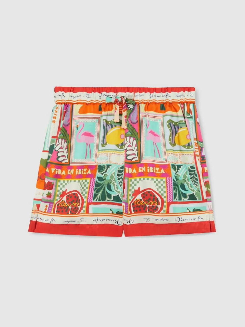Best Reiss Multi Marissa 4-9 yrs SmileyWorld | Motif-Print Shorts
