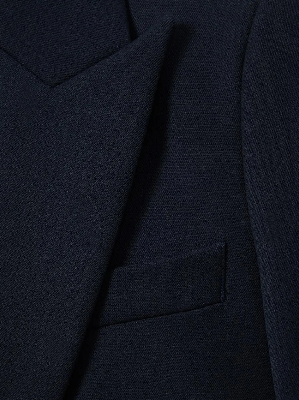 Outlet Reiss Gabi Petite Tailored Single Breasted Suit Blazer Navy