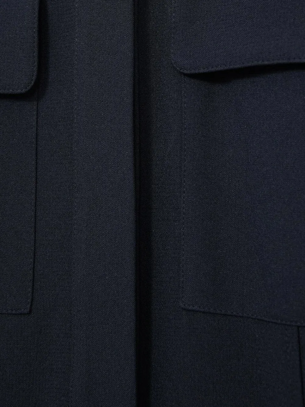 New Reiss Navy Kaia Tailored Wide Leg Utility Jumpsuit