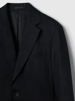 Reiss Kin Single Breasted Linen Blazer Tailored-Fit^ Blue Suits