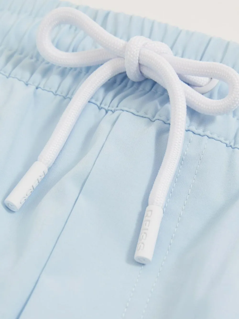 Best Reiss Soft Blue Cliff Drawstring Swim Shorts
