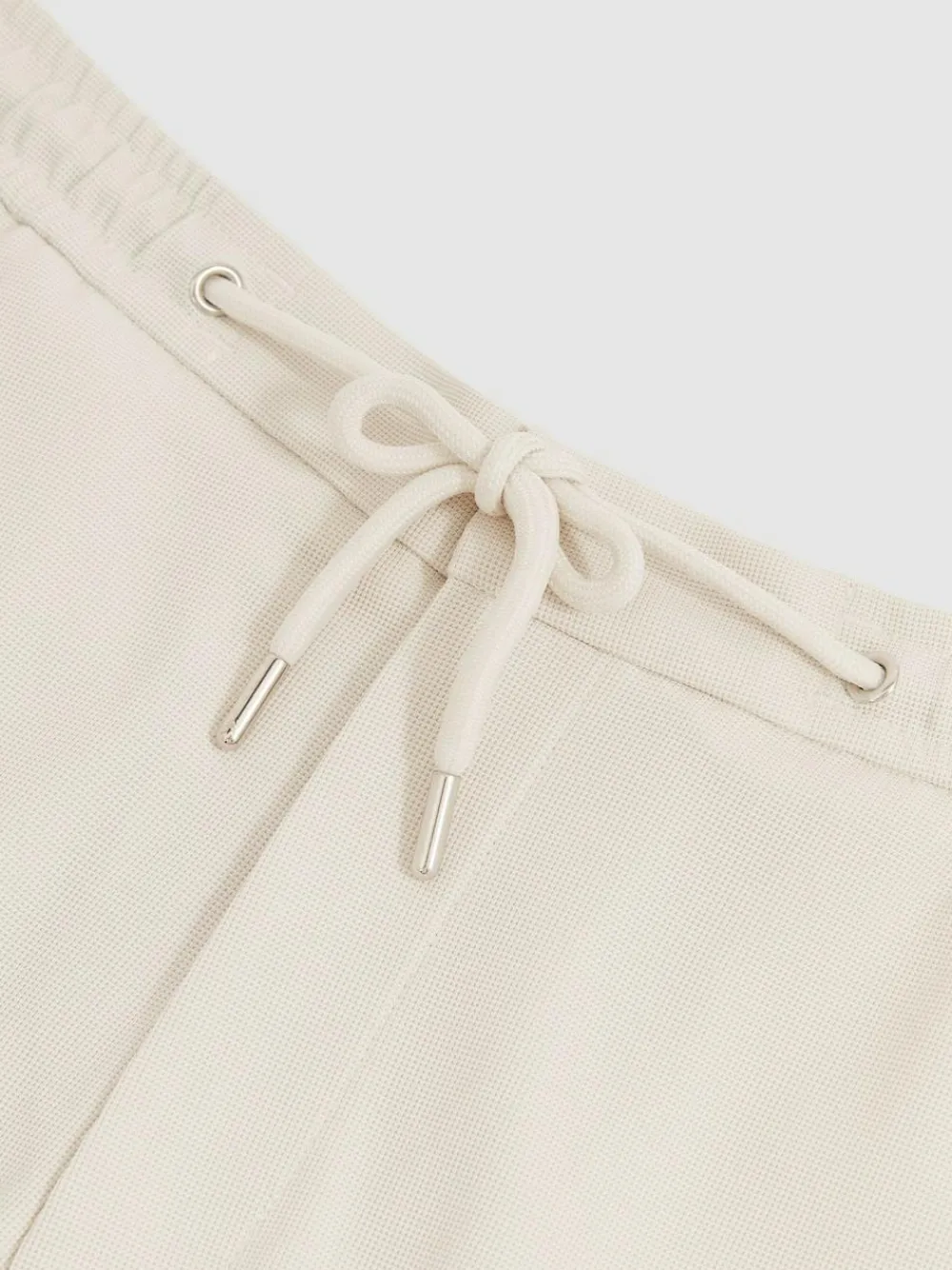 Best Reiss Newmark Textured Drawstring Shorts Stone