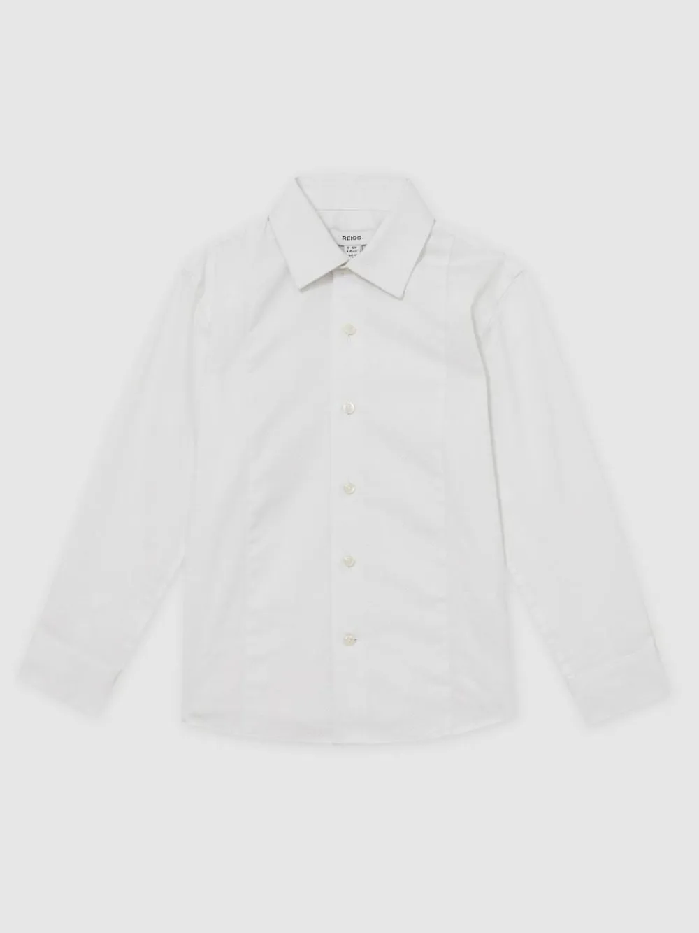 Clearance Reiss White Marcel 3-9 yrs Cotton Slim-Fit Dinner Shirt