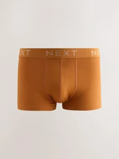 Next Rich Colour 10 pack Cotton Rich Blend Hipsters Boxers^ Underwear|Underwear