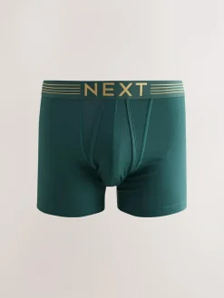 Outlet Next Rich Navy/Purple/Orange 10 pack A-Front Boxers