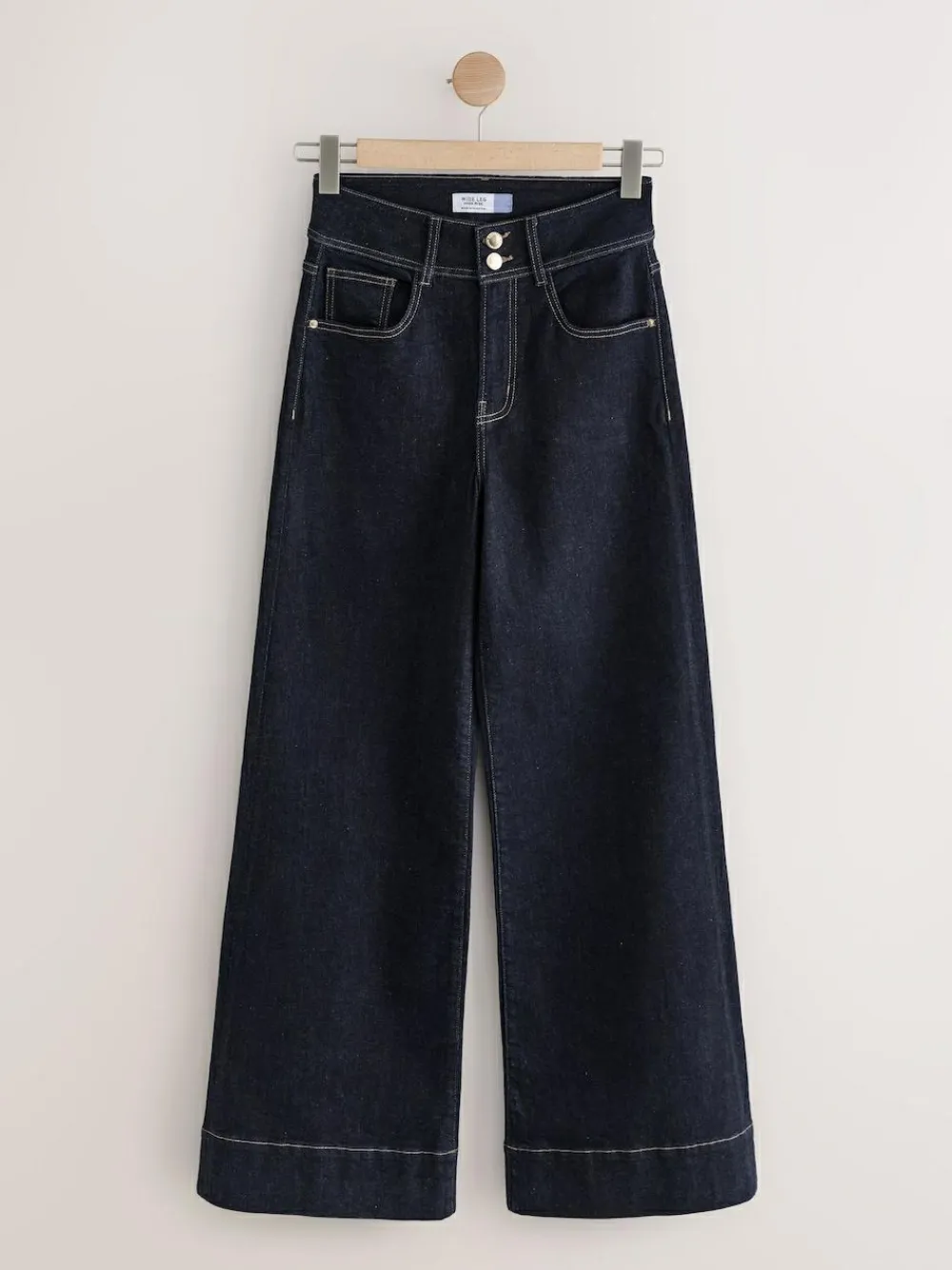 Next High Rise Stretch Wide Leg Jeans^Women Jeans|Jeans