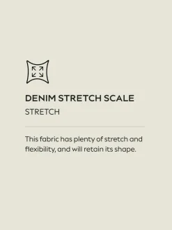 Best Next High Rise Stretch Flare Jeans Rinse Blue