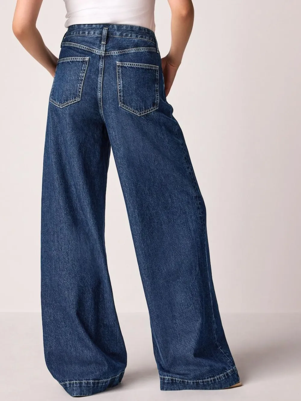 Next Palazzo Wide Leg Jeans^Women Jeans|Jeans
