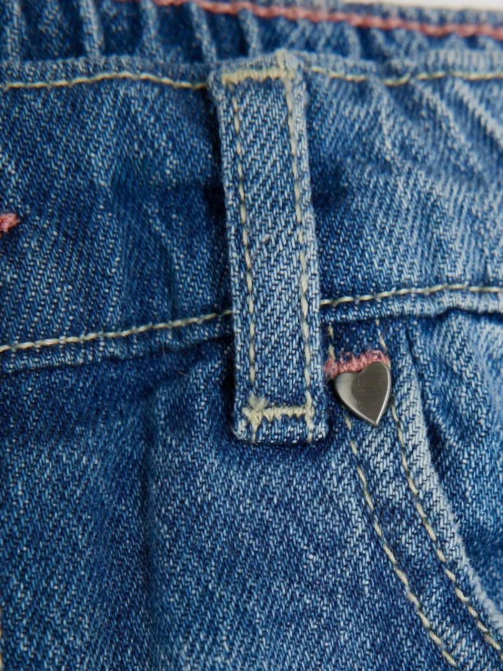 River Island Blue Ripped Straight Jeans^ Jeans