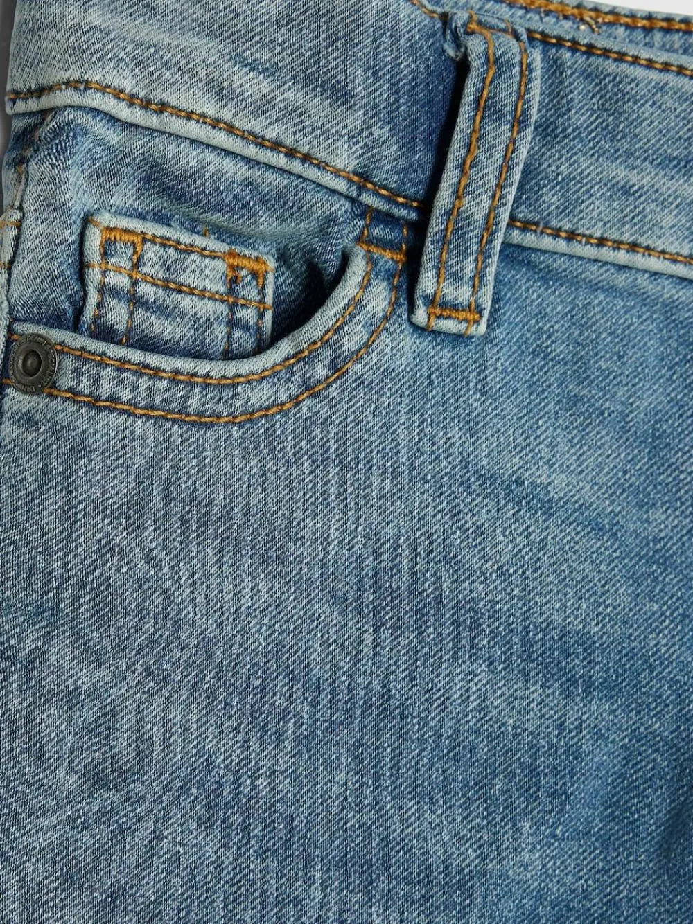 River Island Blue Tapered Fit Boys Stretch Jeans