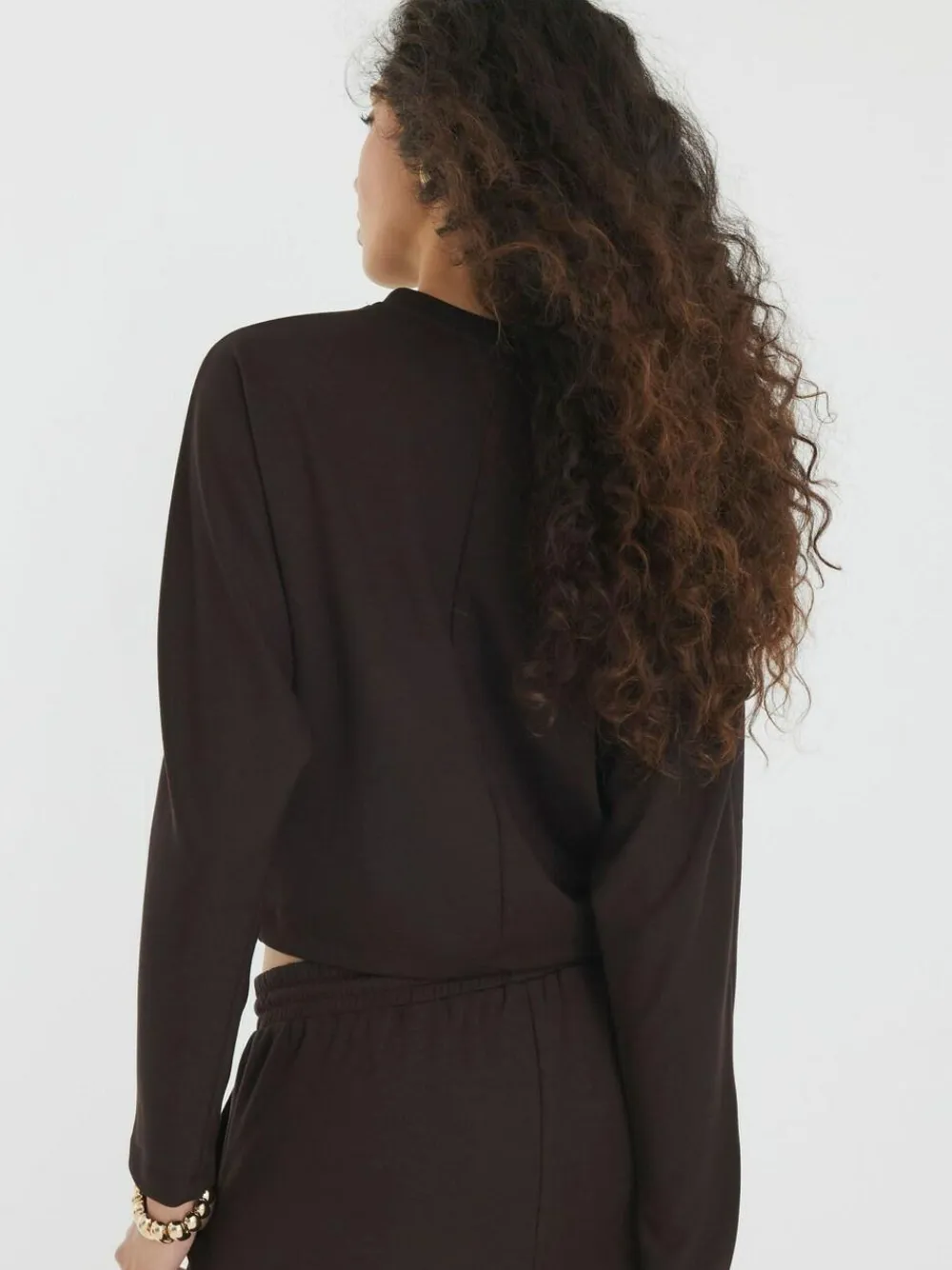 River Island Brown Premium Batwing Sweatshirt^Women Hoodies & Sweatshirts|Loungewear
