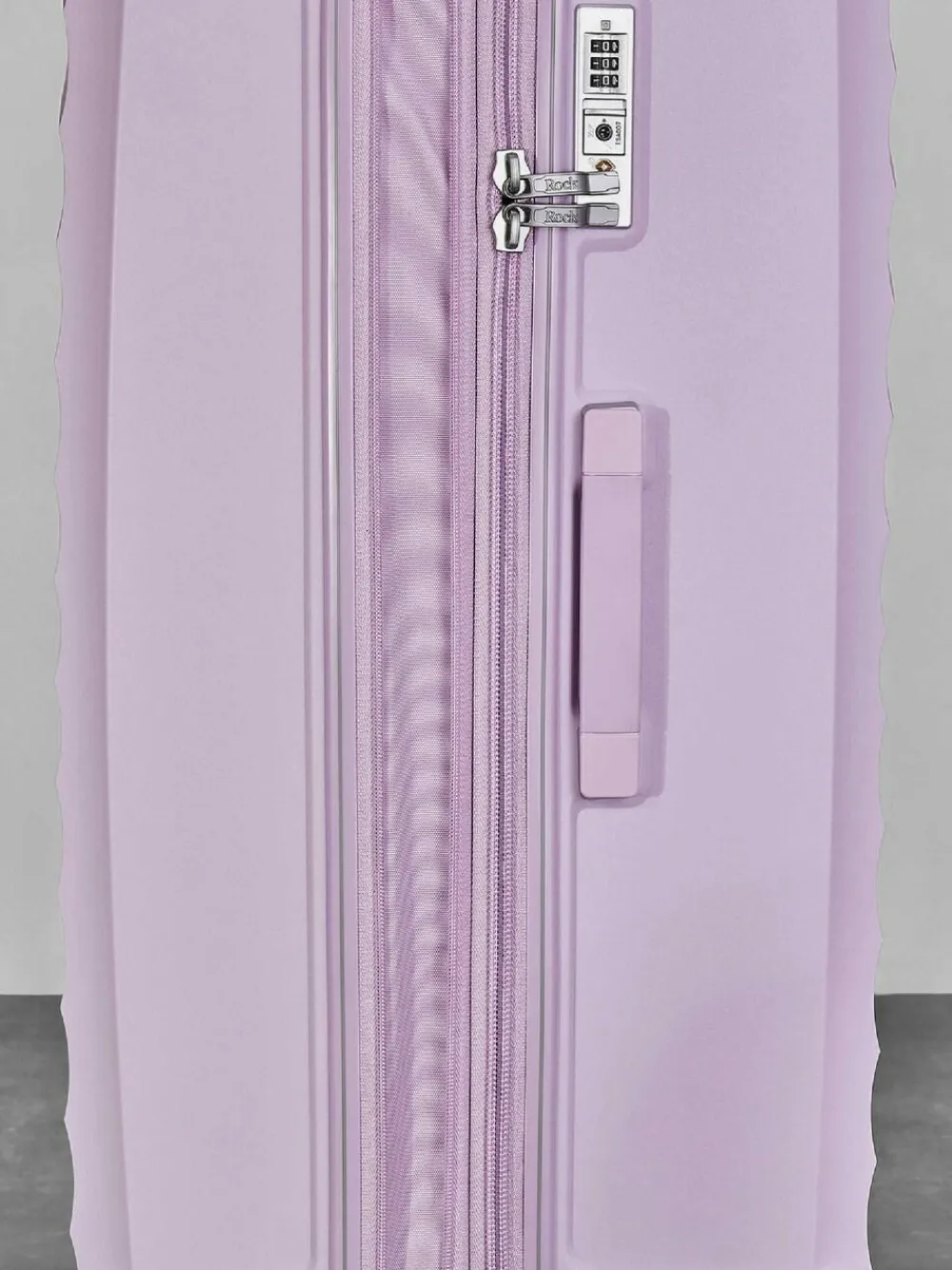 Best Rock Luggage Sunwave Large Suitcase Purple