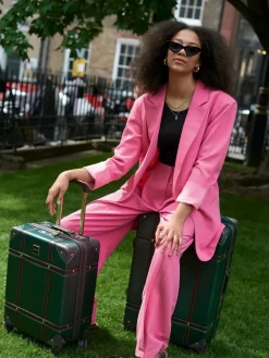 Rock Luggage Vintage Medium Suitcase^Women Luggage