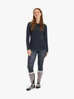 Clearance Roxy Black Climate Control Base Layer Top