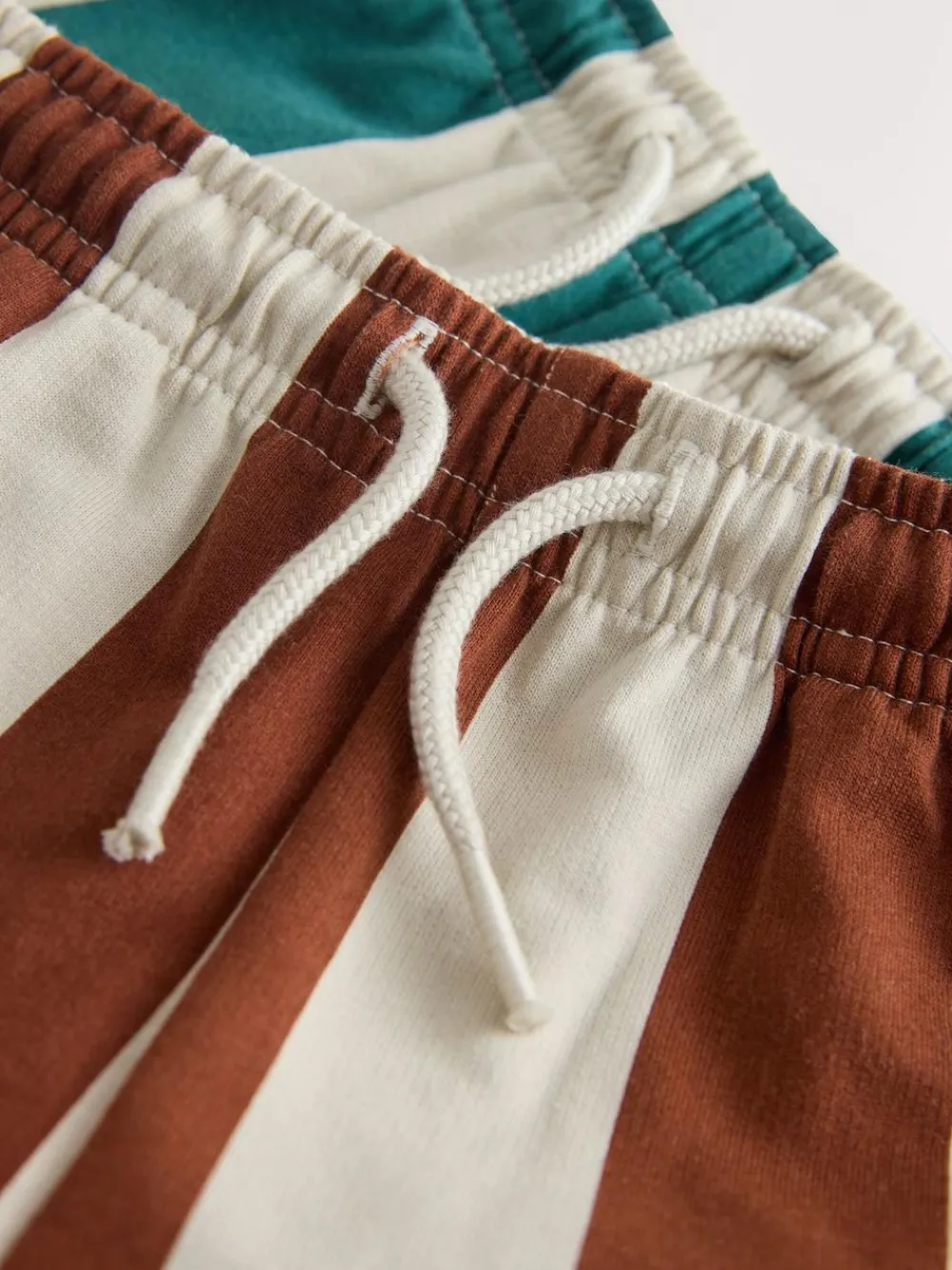 Next Rust Brown and Teal Crew Neck Sweatshirt and Shorts 2 Pack Set (3mths-7yrs)^BOY Sweatshirts & Hoodies|Sets & Outfits