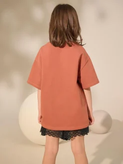 Next Oversized Heavyweight 100% Cotton T-Shirt (3-16yrs)^ T-Shirts