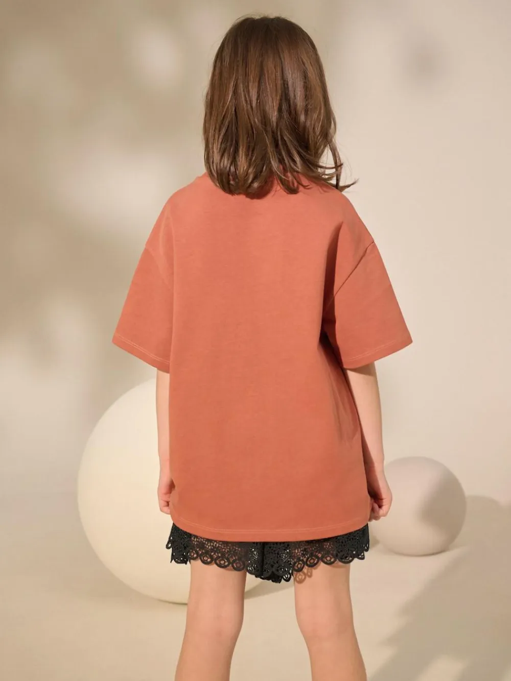 Next Oversized Heavyweight 100% Cotton T-Shirt (3-16yrs)^ T-Shirts