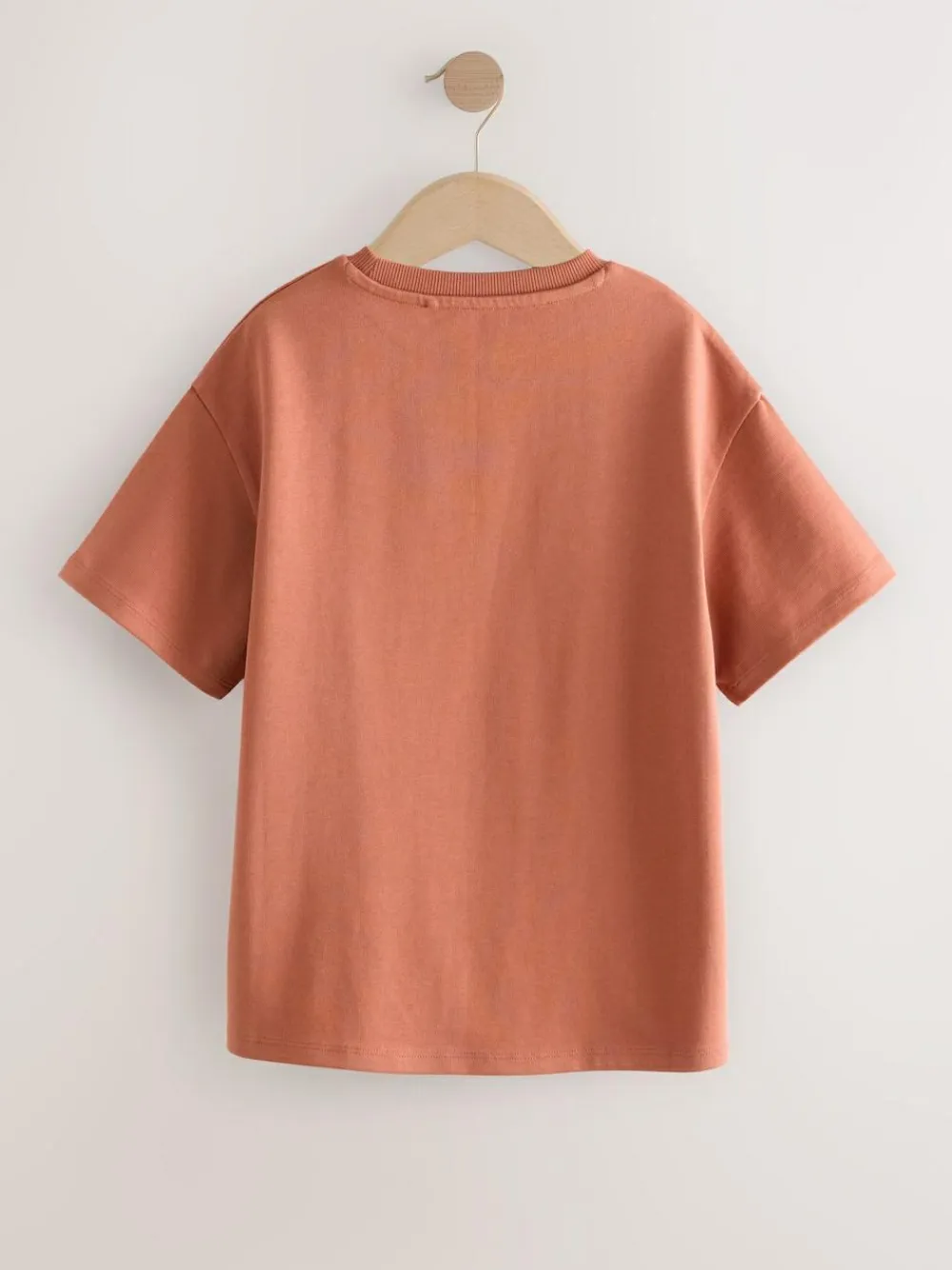 Next Oversized Heavyweight 100% Cotton T-Shirt (3-16yrs)^ T-Shirts