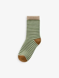 Next Safari Animals Cosy Terry Cotton Rich Socks 5 Pack^BOY Socks & Tights|Socks & Tights