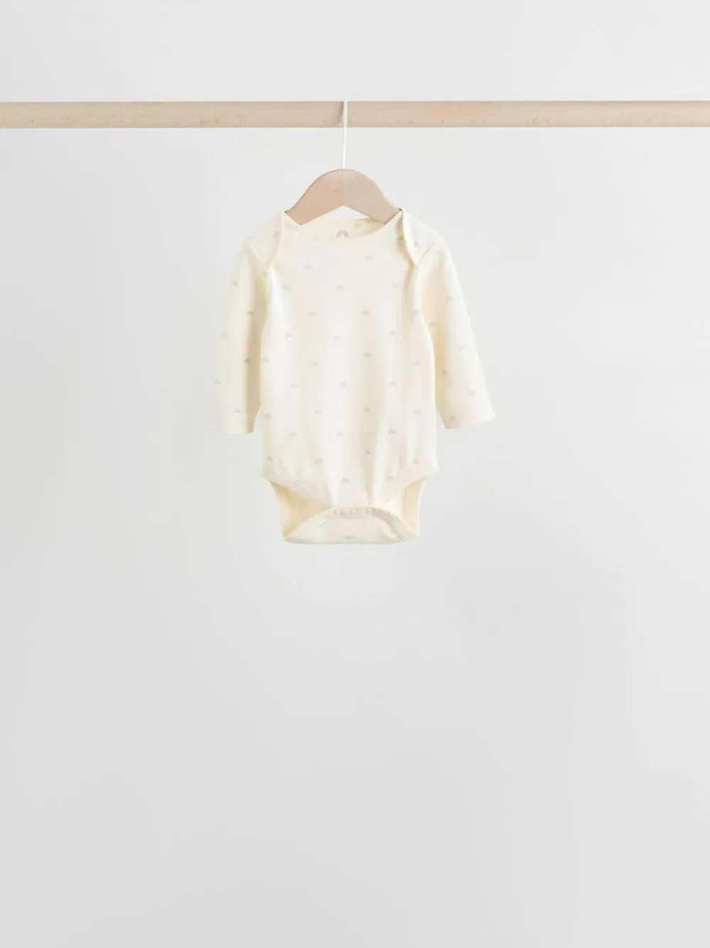 Clearance Next Baby Long Sleeve Bodysuits 5 Pack Sage Green