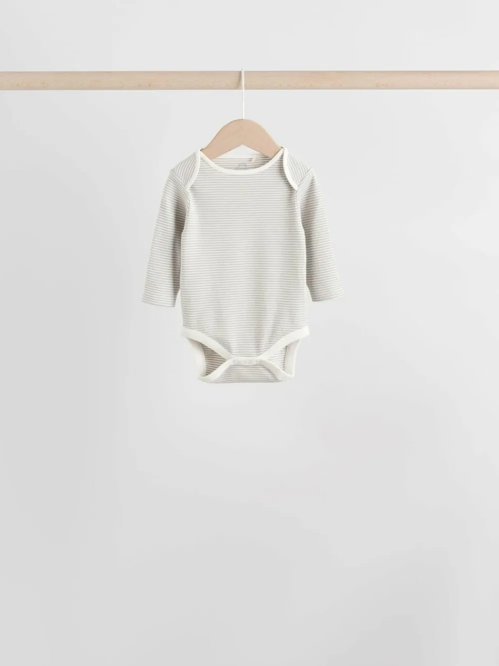Clearance Next Baby Long Sleeve Bodysuits 5 Pack Sage Green