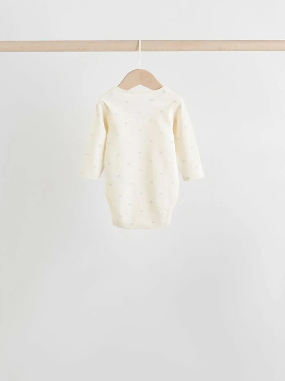 Clearance Next Baby Long Sleeve Bodysuits 5 Pack Sage Green