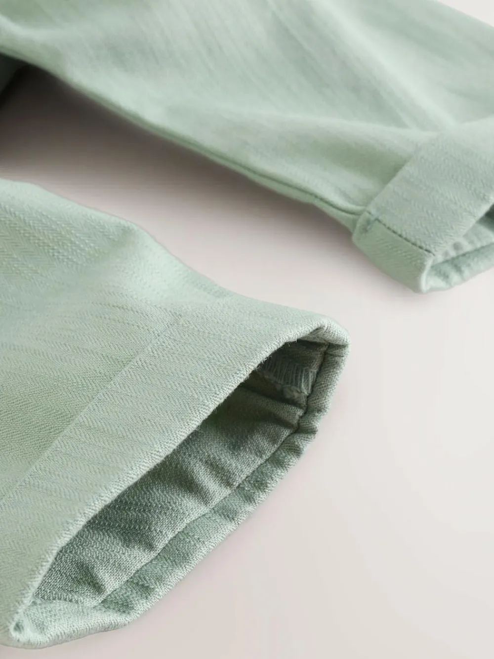 Online Next Sage Green Baby Shirt Trousers and Braces Set 3 Piece (0mths-2yrs)