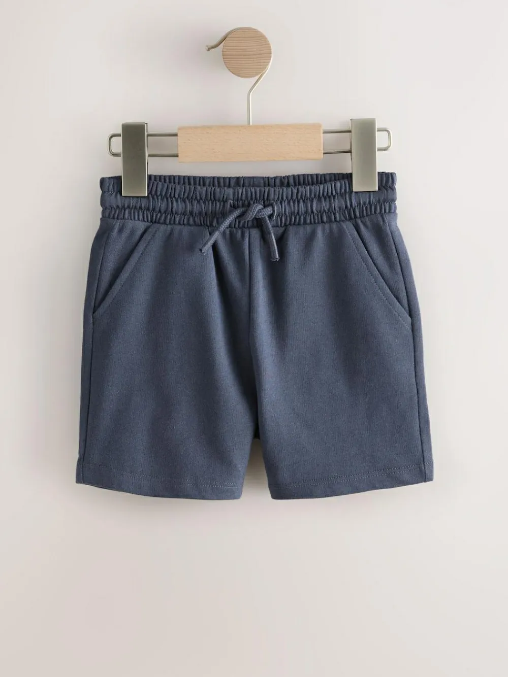 Discount Next Jersey Shorts 3 Pack (3mths-7yrs) Sage Green Blue And Grey