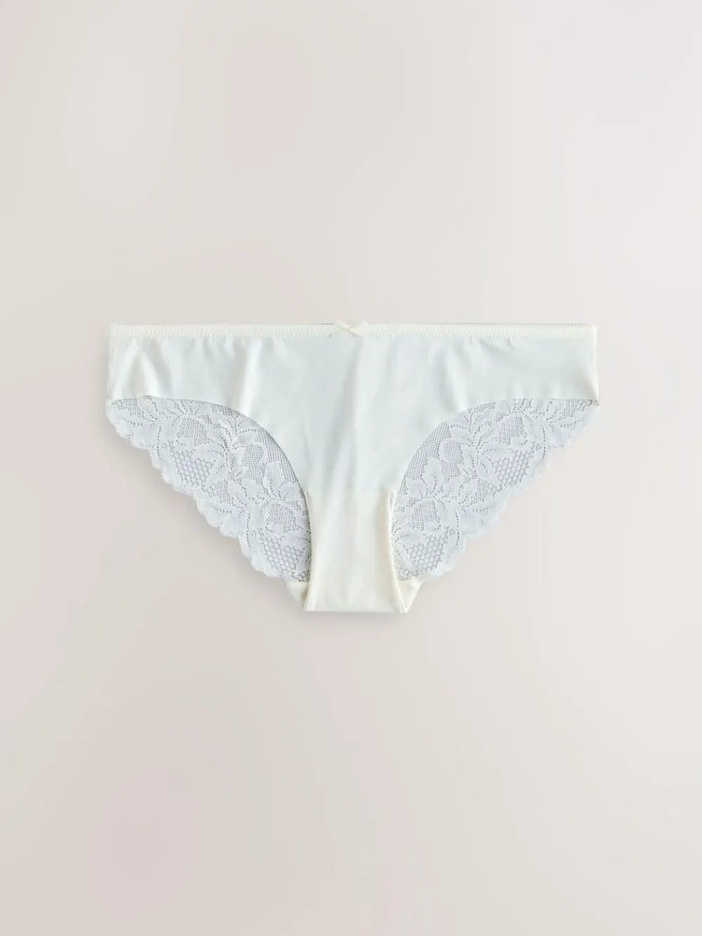Sale Next Brazilian No VPL Lace Back Briefs 5 Pack Sage Green