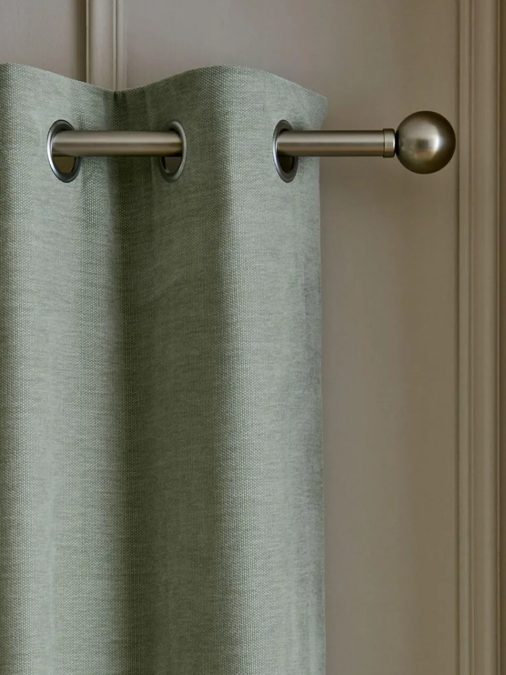 Next Fine Chenille Lined Eyelet Curtains^ Curtains & Blinds
