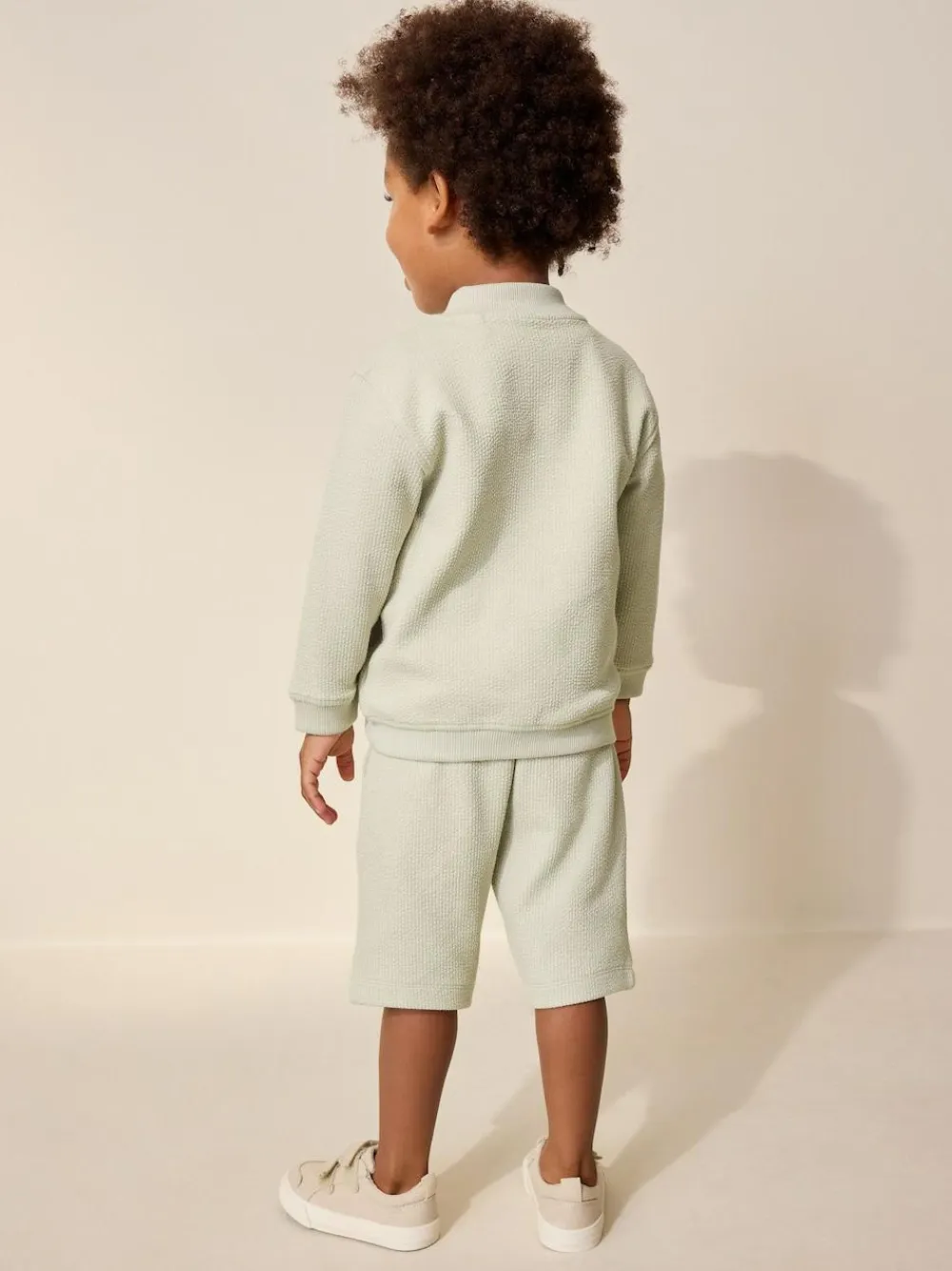 Next Jersey Bomber and Shorts Set (3mths-7yrs)^BOY Sweatshirts & Hoodies|Sets & Outfits