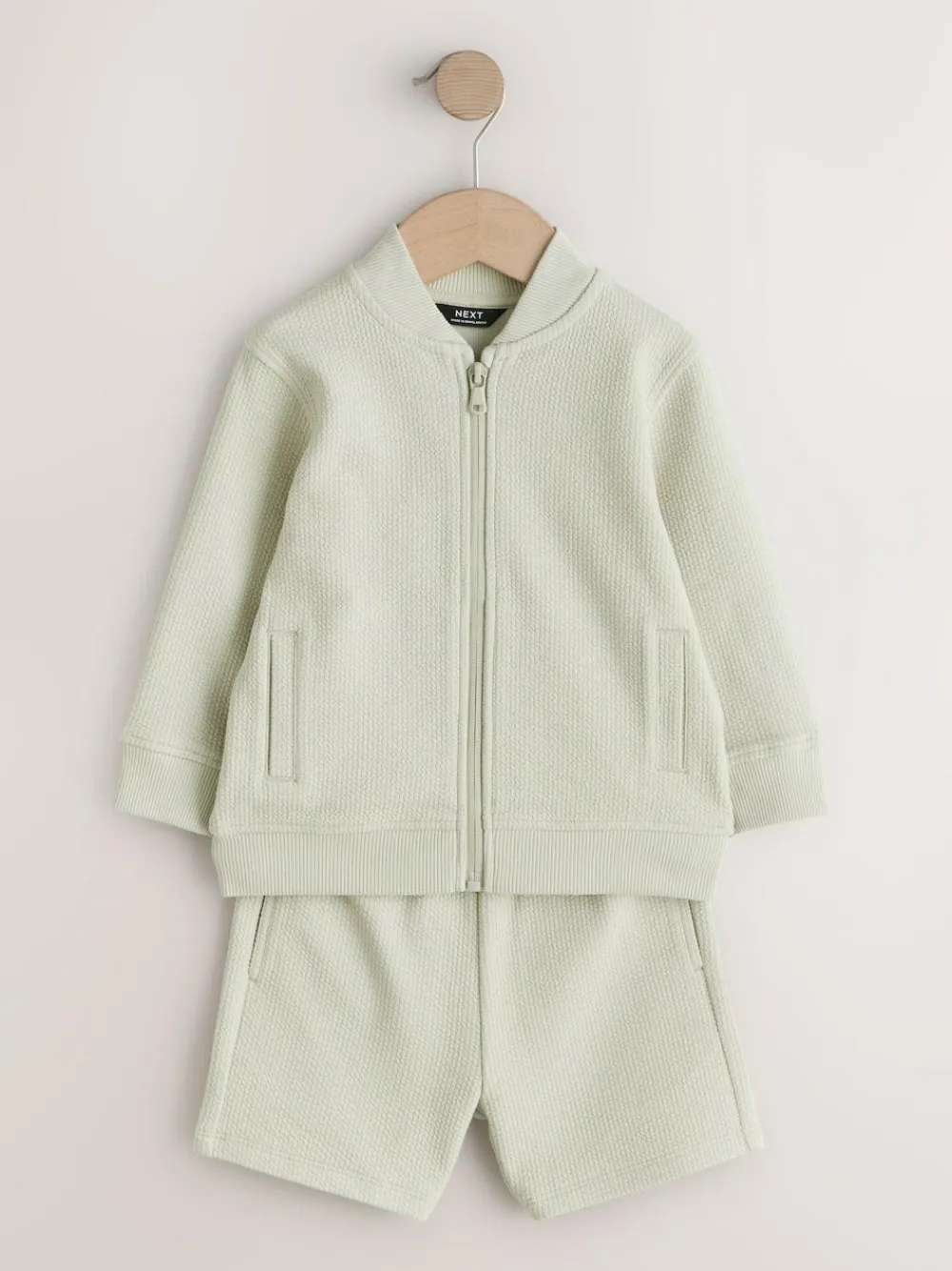 Next Jersey Bomber and Shorts Set (3mths-7yrs)^BOY Sweatshirts & Hoodies|Sets & Outfits