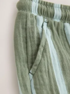Next Soft Textured Pull On Trousers (3mths-7yrs)^BOY Pants & Chinos