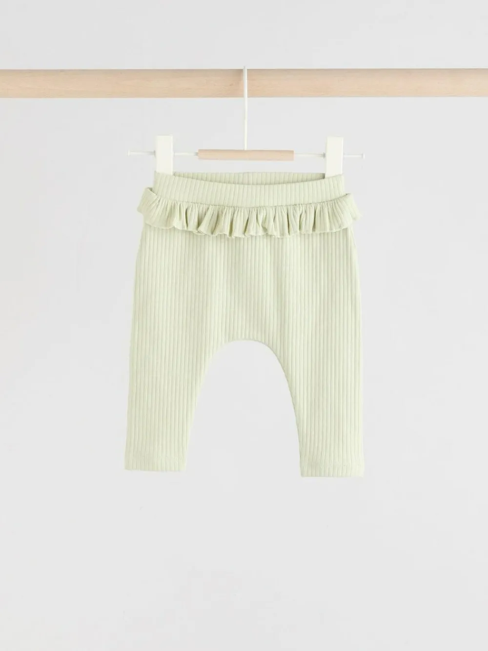 Next Sage Green/Coral/Ditsy Baby Leggings 4 Pack (0mths-2yrs)^ Pants & Leggings|Pants & Leggings