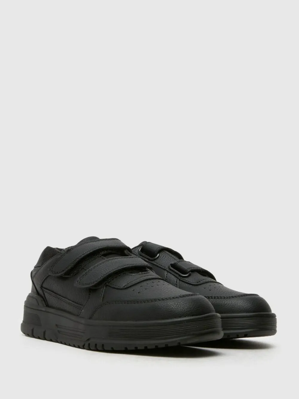 Discount Schuh Black Machinery Touch Fastening Trainers