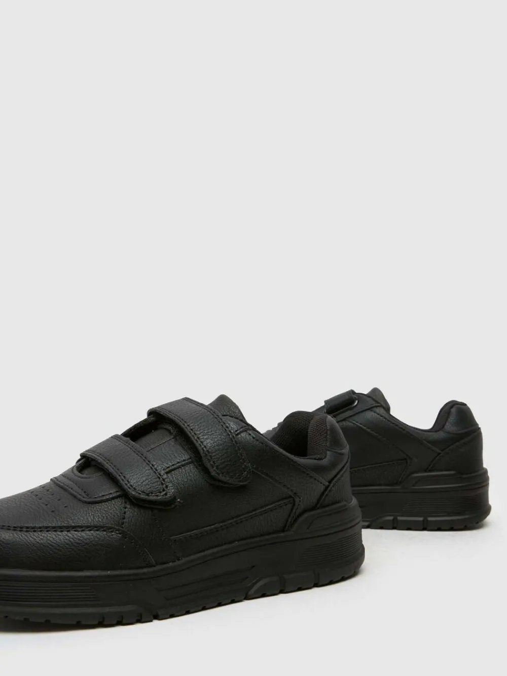 Discount Schuh Black Machinery Touch Fastening Trainers