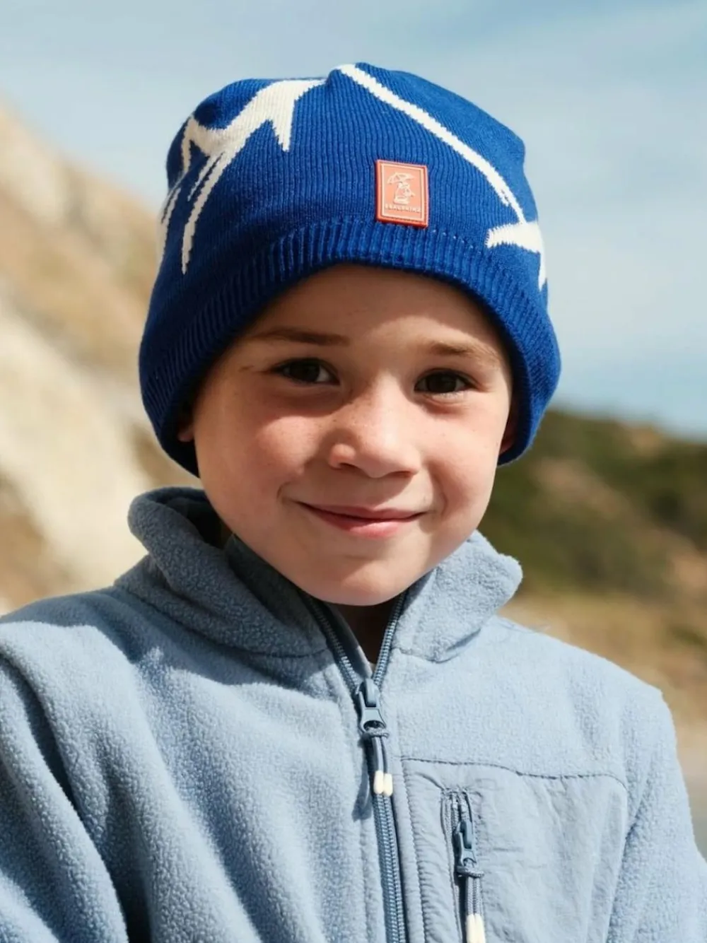 Sale Sealskinz Kids Barton Waterproof Cold Weather Beanie Blue