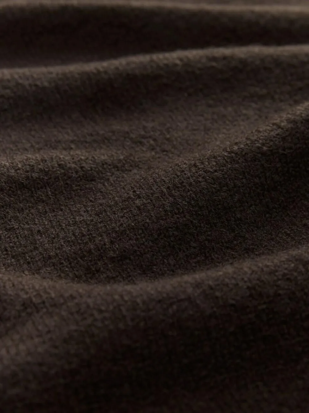 Outlet self. Knit Jumper Chocolate Brown