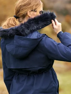 Seraphine Navy Blue Premium Sub-Zero Down Filled 3-In-1 Maternity & Babywearing Parka^Women Coats & Jackets|Coats & Jackets
