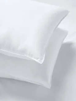 Sale Next Set of 2 100% Cotton Temperature Regulating Soft Pillows
