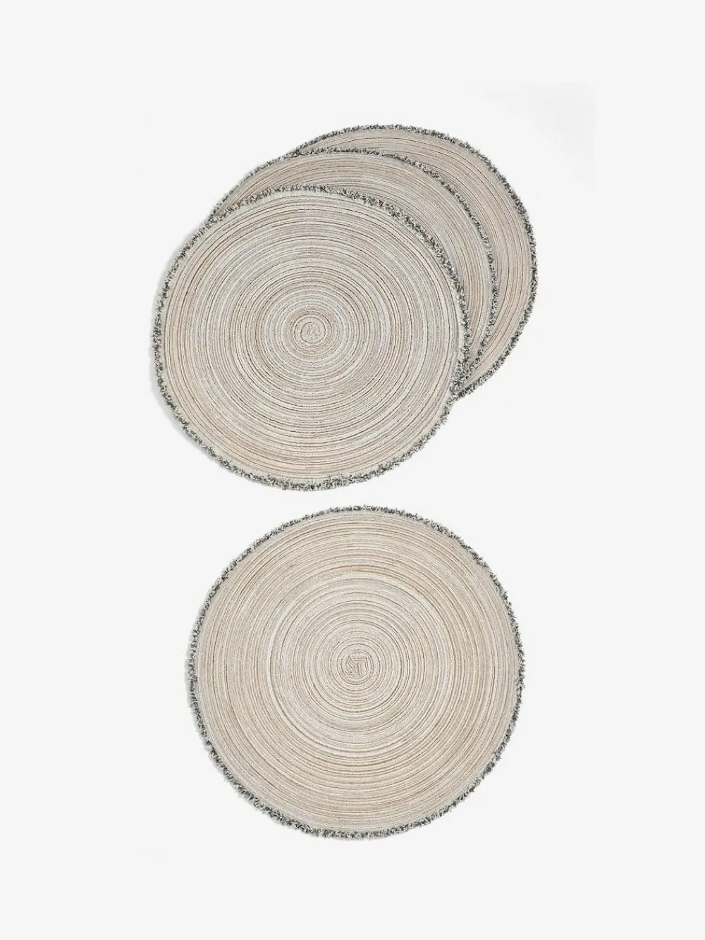 Next Set of 4 Fringe Placemats^ Table Linen, Placemats & Coasters