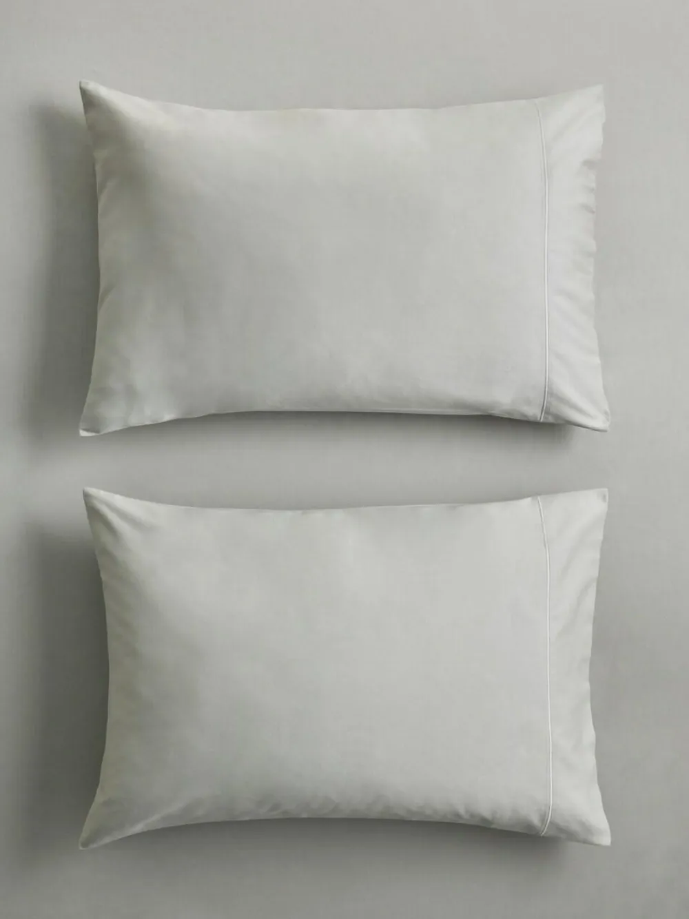 Next Set of 2 Pale Sage Green 300 Thread Count Collection Luxe 100% Cotton Pillowcases^ Bedsheets & Pillow Cases